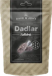 Dadlar Saltlakrits 125g Dave & Jon's