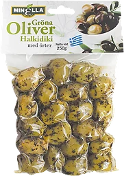 Oliver Gröna Halkidiki Med Örter 250g Minella