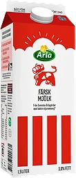 Färsk standardmjölk 3% 1,5l Arla Ko®