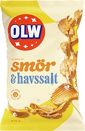 Chips Smör & Havssalt 275g OLW