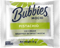 Glass Mochi Pistage 35g Bubbies