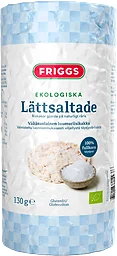 Riskakor Lättsaltade Ekologisk 130g Friggs