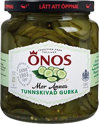 Tunnskivad Gurka Mor Annas 590g Önos