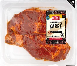 Karré Färsk Grillkryddad ca 500g Scan
