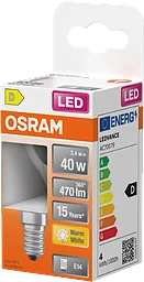 LED Klot E14 470lm(40W) Osram