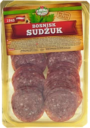 Sudjuk Kallrökt Skivad 70g Brajlovic