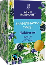 Svart Te Blåbärssnår 17-Pack Arvid Nordquist