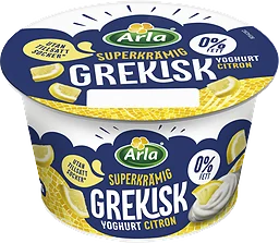 Grekisk Yoghurt Citron 0,2% 200g Arla®