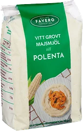 Majsmjöl vitt grovt 1kg Favero