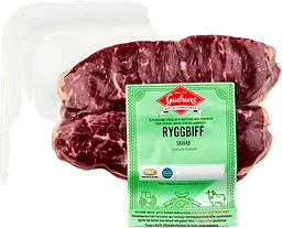 Ryggbiff Skivad 1-2 Skivor ca 350g Gudruns