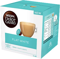 Kaffekapslar Flat white 16-p Dolce Gusto