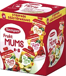 Fruktmums Mix 6 Mån 8-pack