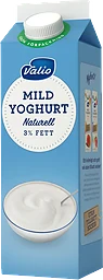 Yoghurt Mild Naturell 3% 1000g Valio