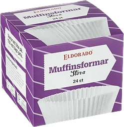 Muffinform Vit/Beige