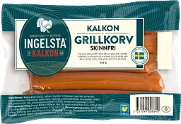 Grillkorv Kalkon 400g Ingelsta kalkon