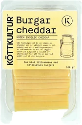Burgar cheddar 160g Köttkultur