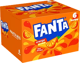 Fanta Orange 6-pack