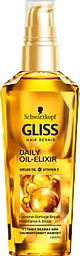 Daily oil elixir Skadat hår Olja 75ml Gliss Schwarzkopf