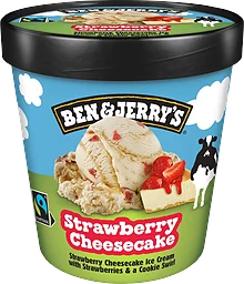 Glass Strawberry cheesecake 465ml Ben & Jerrys