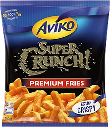 Super crunch premium fries 750g Aviko