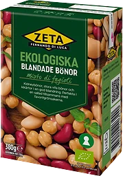 Blandade Bönor Ekologisk 380g Zeta