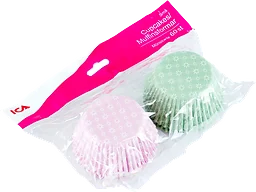 Cupcake formar mönstrade 60-p ICA