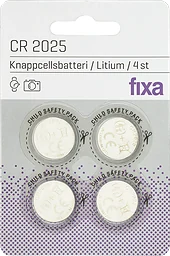 Cr 2025 Knappcell Batteri