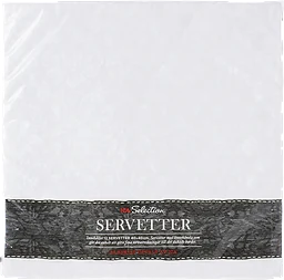 Servett Airlaid Vit 40cm 12-p ICA Selection
