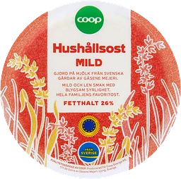 Hushållsost Mild