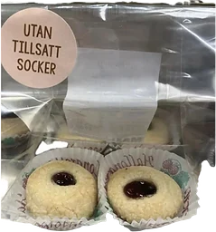 Hallongrottor Utan Vanligt Socker