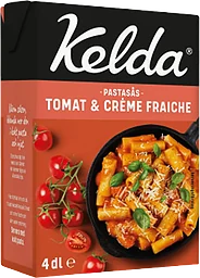 Pastasås Tomat & Crème Fraiche 4dl Kelda