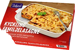 Familjelasagne kyckling