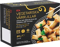 Vårrulle Curry & sesam vegetariska Frysta 400g ICA