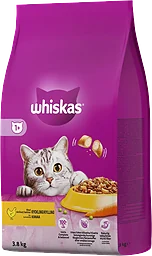 Torrfoder 1+ Kyckling 3,8kg Whiskas