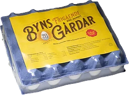 Ägg Frigående 20-p Byns Gårdar