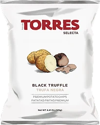 Chips Svart Tryffel ca 125g Torres