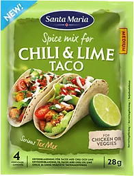 Spice Mix Chili Lime 28g Santa Maria