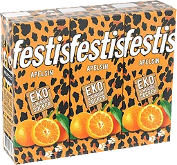 Fruktdryck Apelsin Ekologisk 20cl Festis