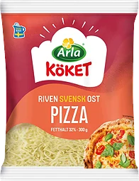 Riven ost Pizza 32% 300g Arla Köket