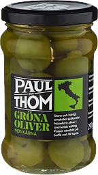 Oliver Gröna Med Kärna Nocellara 290g Paul och Thom