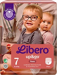 Byxblöjor Up&Go Strl 7 16-26kg 24-p