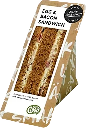 Sandwich Ägg & Bacon 169g GOOD