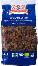 Sultanrussin 500g KRAV Kung Markatta