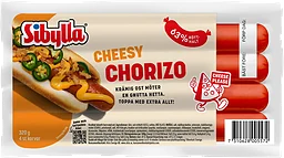 Kryddkorv Cheesy Chorizo 320g Sibylla