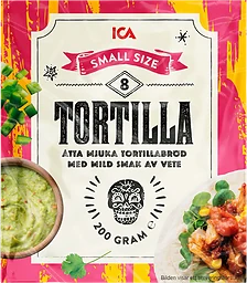 Soft tortillas Small 8-p 200g ICA