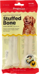 Hundsnacks Chicken Stuffed Bone 160g Dogman