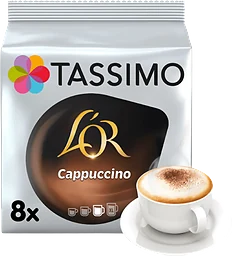 Kaffekapslar L'OR Cappuccino 8-pack Tassimo