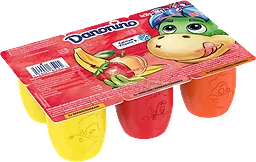 Fruktkvarg Jordgubb Aprikos Banan 6-p 300g Danonino