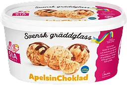 Gräddglass Apelsinchoklad 1,5l SIA Glass