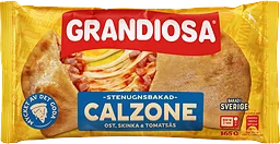 Calzone ost & skinka minipizza 165g Grandiosa